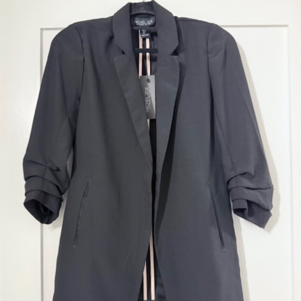 Rachel Zoe Black Oversized / Long Blazer Size Small - NWT
